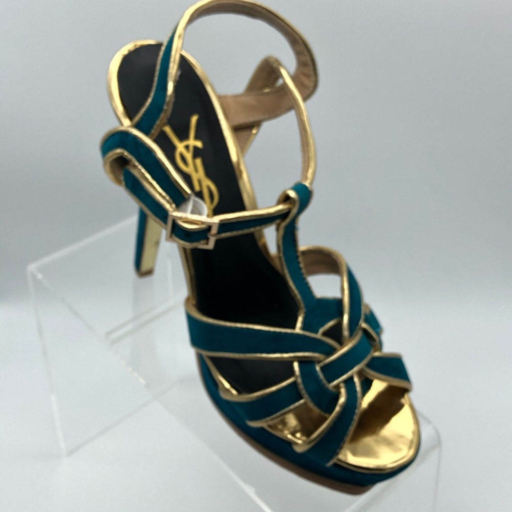 YSL Tribute platform sandal